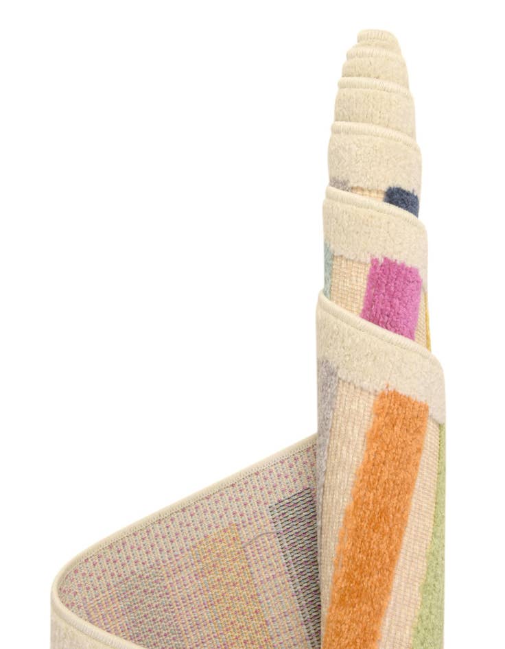 Detail image of  5' 3 x 5' 3  Washable Aruba Indoor / Outdoor Square Rug