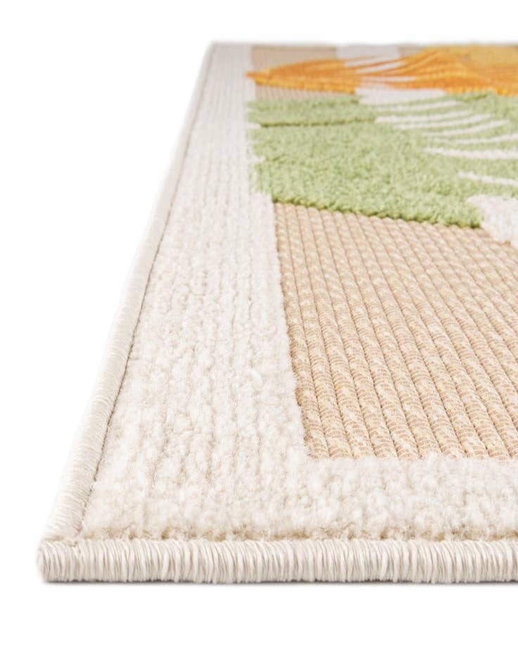 Detail image of  7' 10 x 7' 10  Washable Aruba Indoor / Outdoor Square Rug