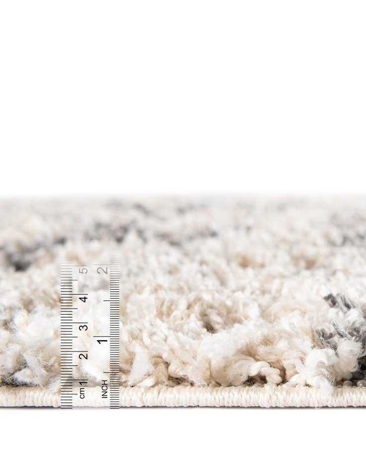 Detail image of  8' x 8' Athena Shag Square Rug