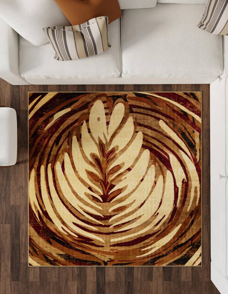 Detail image of  7' 10 x 7' 10 Cafe Square Rug