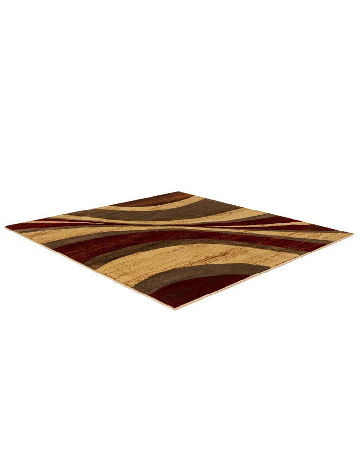 Detail image of  5' 3 x 5' 3 Cafe Square Rug