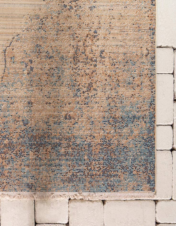 Detail image of  4' 5 x 4' 5 Charlestown Square Rug