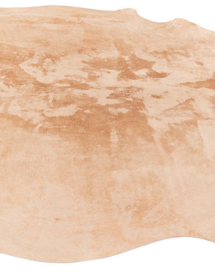 Detail image of  6' 2 x 6' 6 Cowhide Leather Square Rug