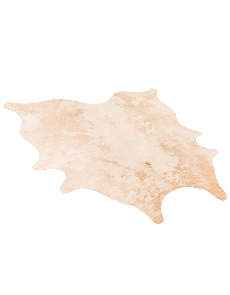 Detail image of  6' 4 x 6' 6 Cowhide Leather Square Rug