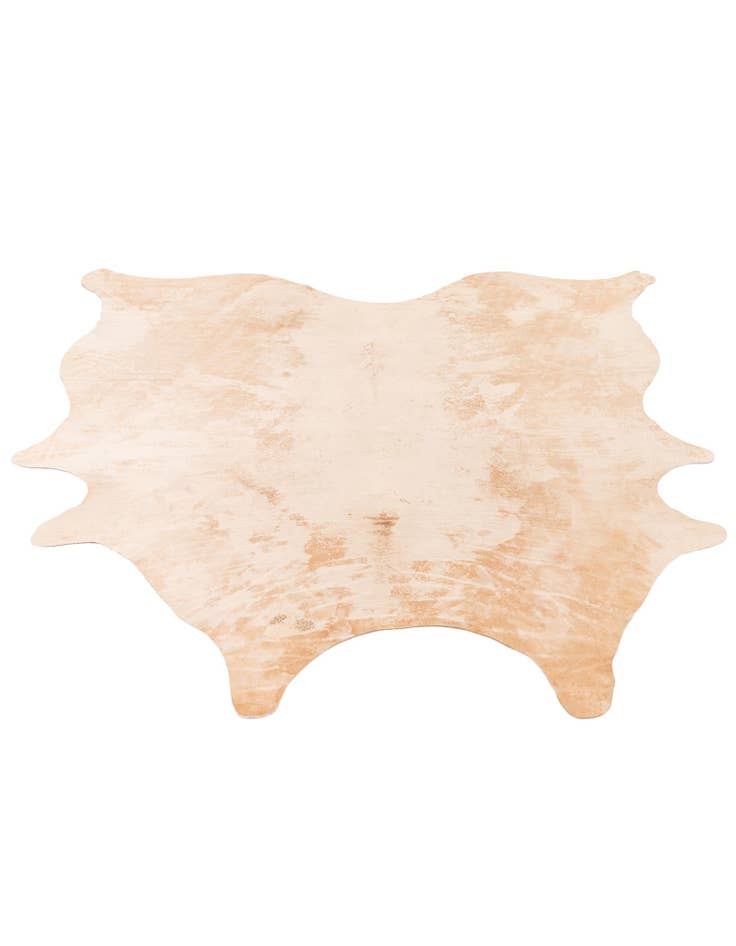 Detail image of  6' 4 x 6' 6 Cowhide Leather Square Rug