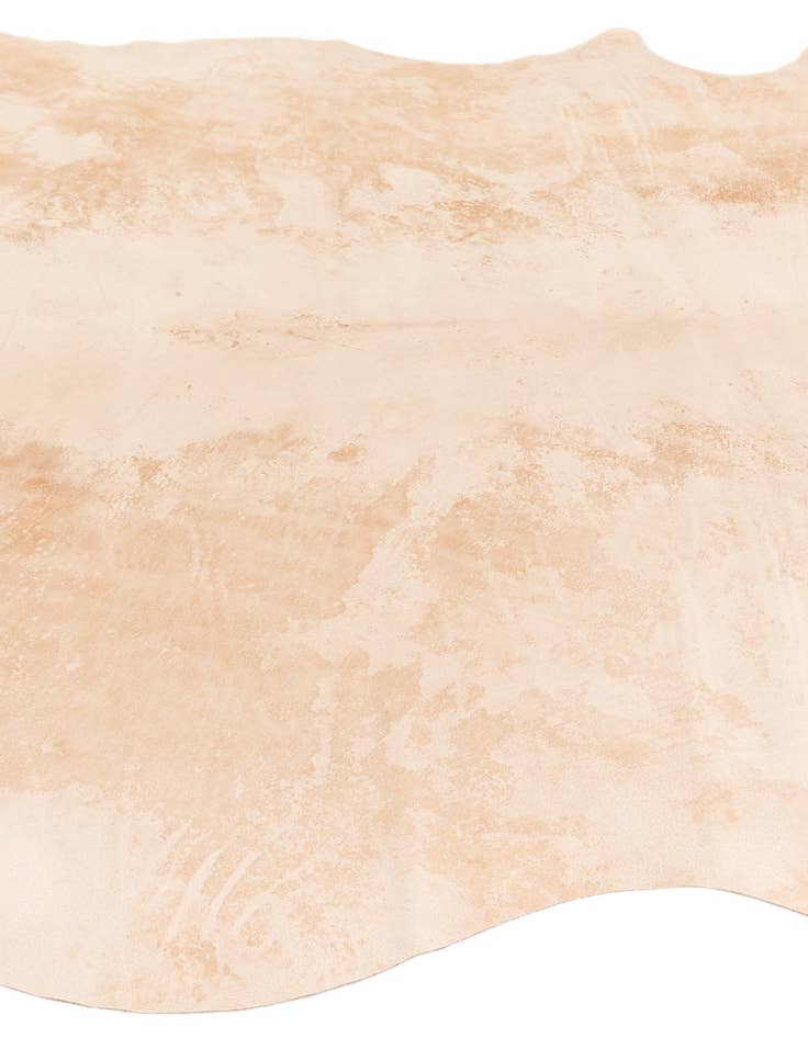 Detail image of  6' 4 x 6' 6 Cowhide Leather Square Rug