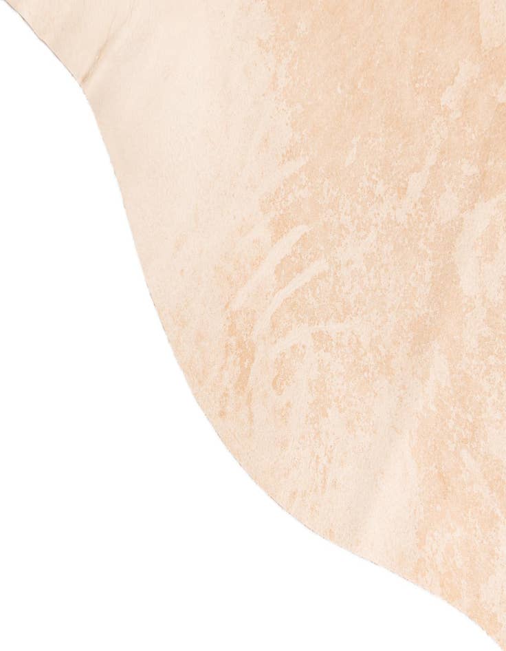 Detail image of  6' 4 x 6' 6 Cowhide Leather Square Rug