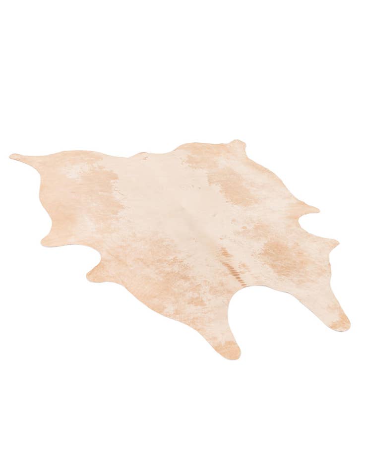 Detail image of  6' 1 x 6' 7 Cowhide Leather Square Rug