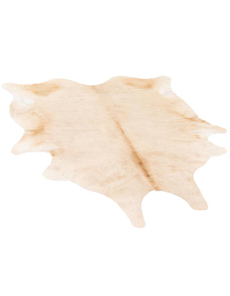 Detail image of  6' 2 x 6' 8 Cowhide Leather Square Rug