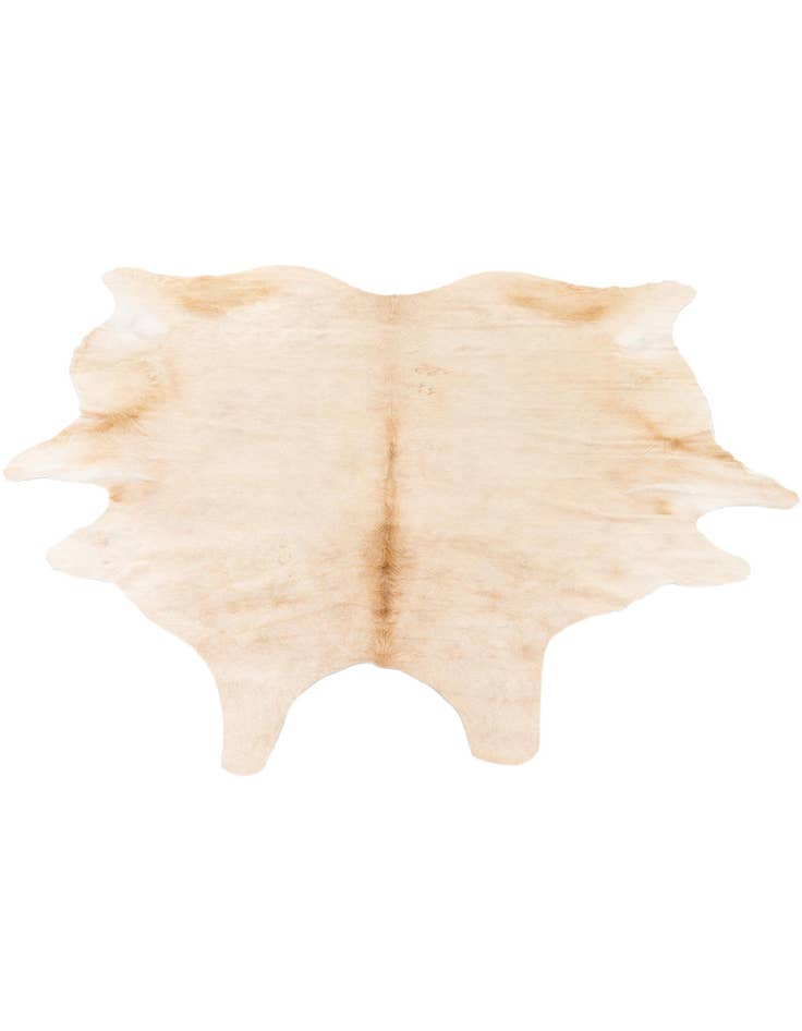 Detail image of  6' 2 x 6' 8 Cowhide Leather Square Rug