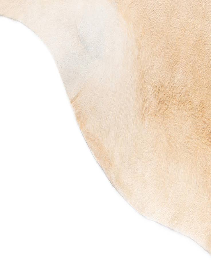 Detail image of  6' 2 x 6' 8 Cowhide Leather Square Rug
