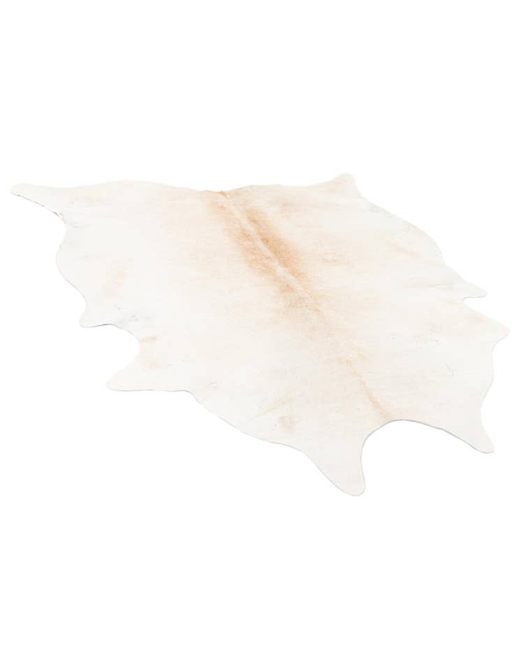 Detail image of  5' 11 x 6' 5 Cowhide Leather Square Rug