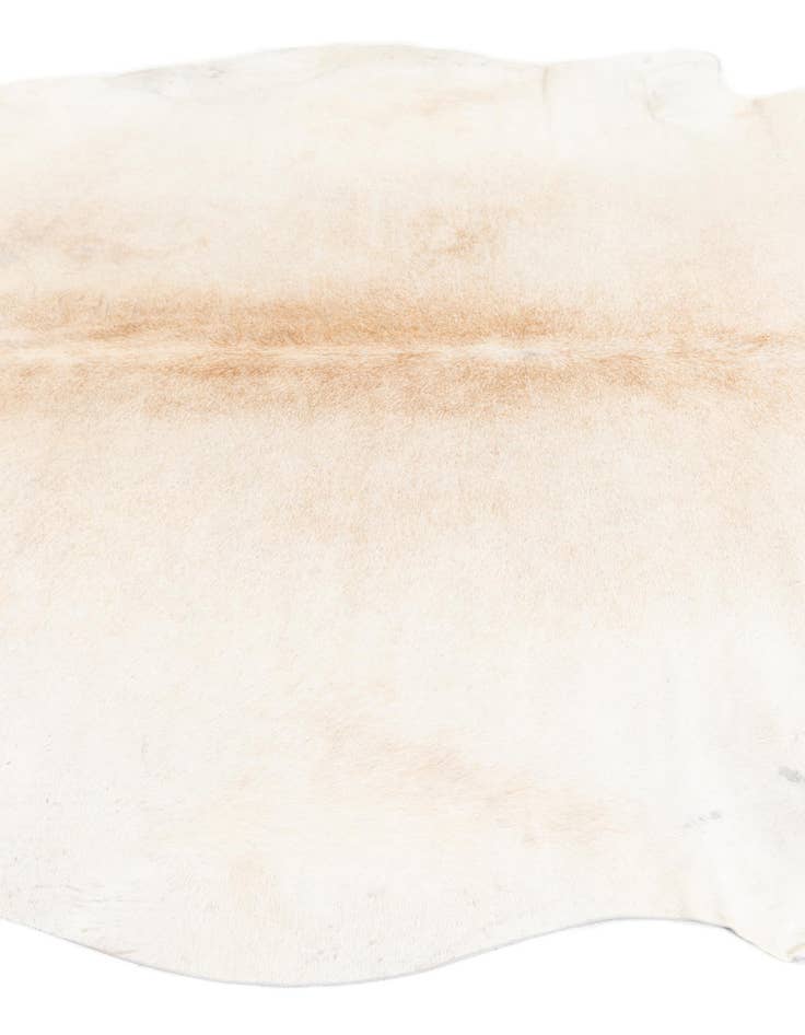 Detail image of  5' 11 x 6' 5 Cowhide Leather Square Rug