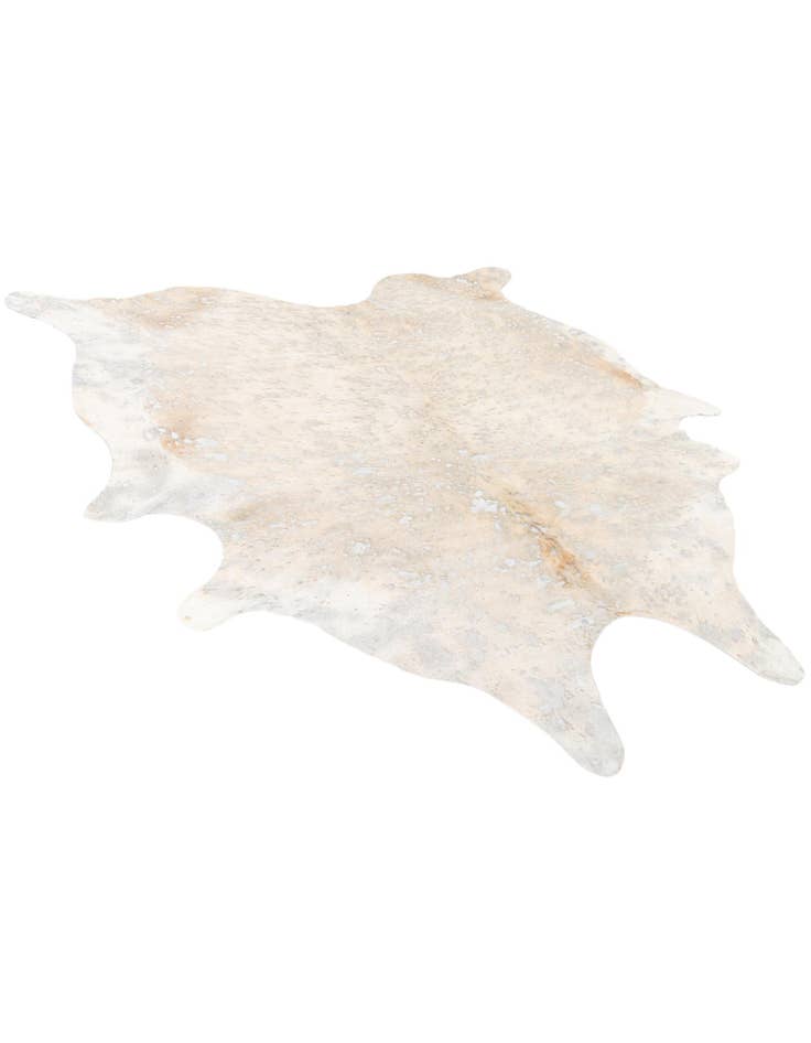 Detail image of  6' 2 x 6' 10 Cowhide Leather Square Rug