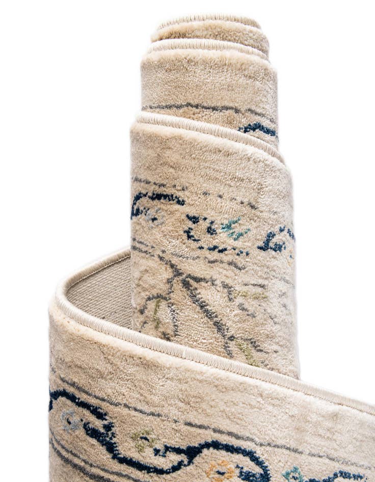 Detail image of  5' 3 x 5' 3 Dahlia Square Rug