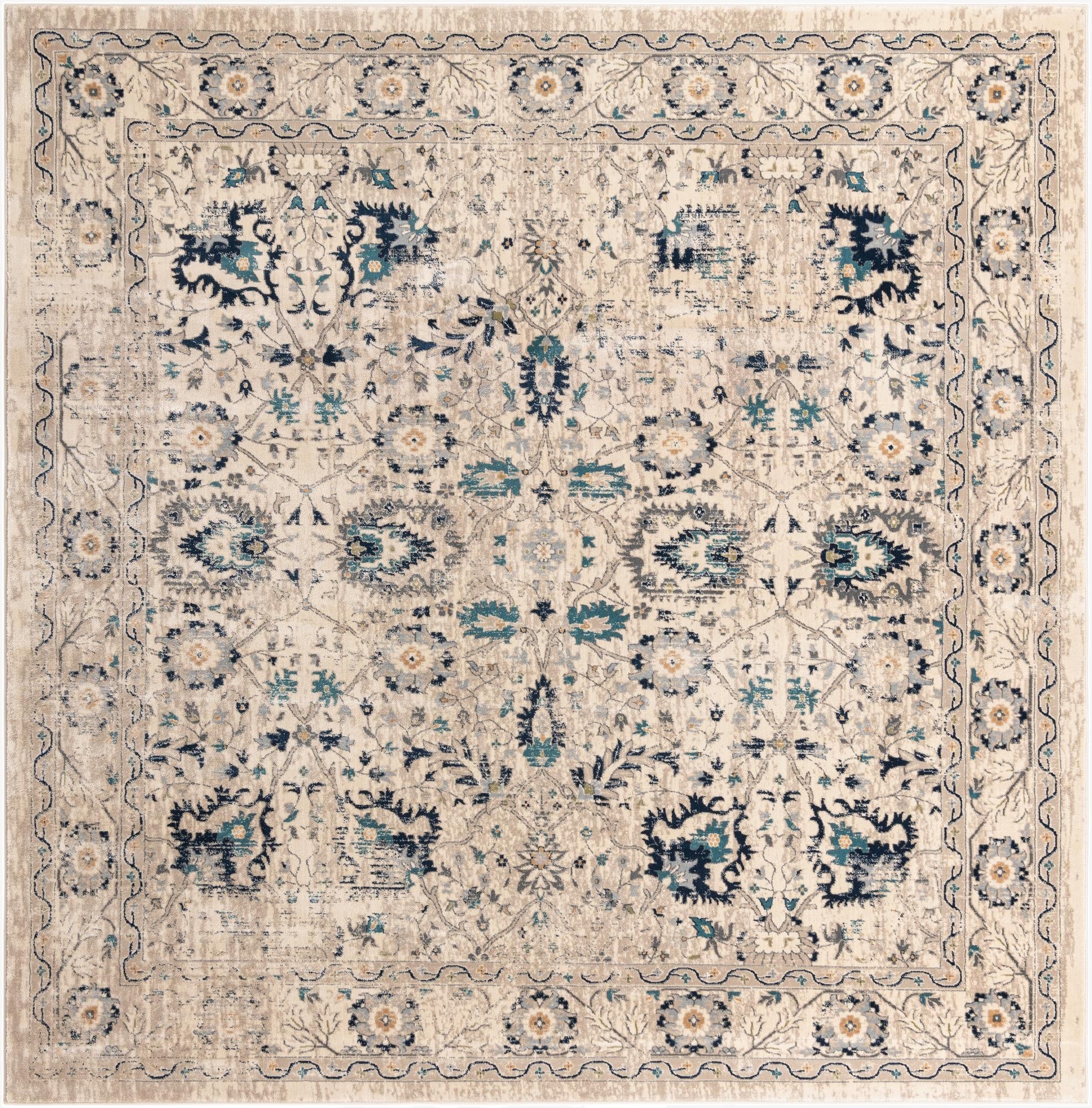  10' x 10' Dahlia Square Rug