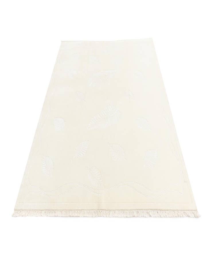 Detail image of  6' 11 x 7' 9  Hand Knotted Darya Wool Square Rug