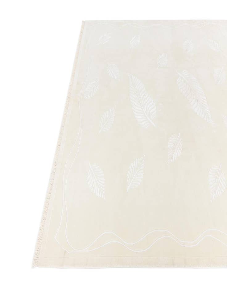 Detail image of  6' 11 x 7' 9  Hand Knotted Darya Wool Square Rug