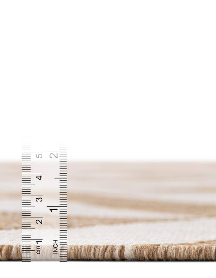 Detail image of  7' 10 x 7' 10  Washable Jill Zarin Napa Indoor / Outdoor Square Rug