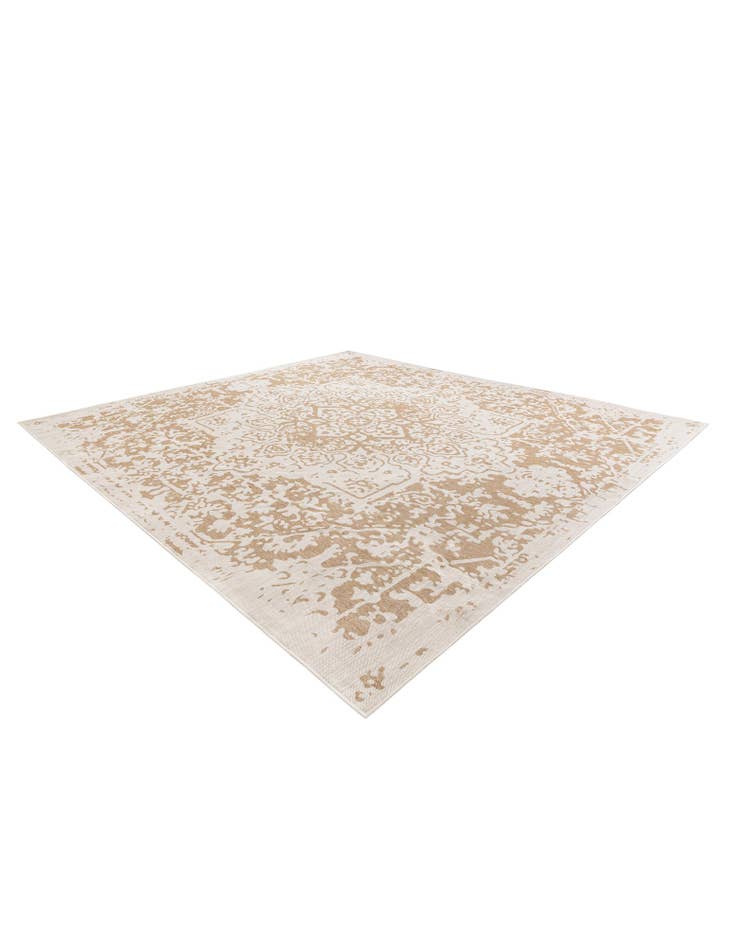 Detail image of  13' x 13'  Washable Jill Zarin Dubai Indoor / Outdoor Square Rug