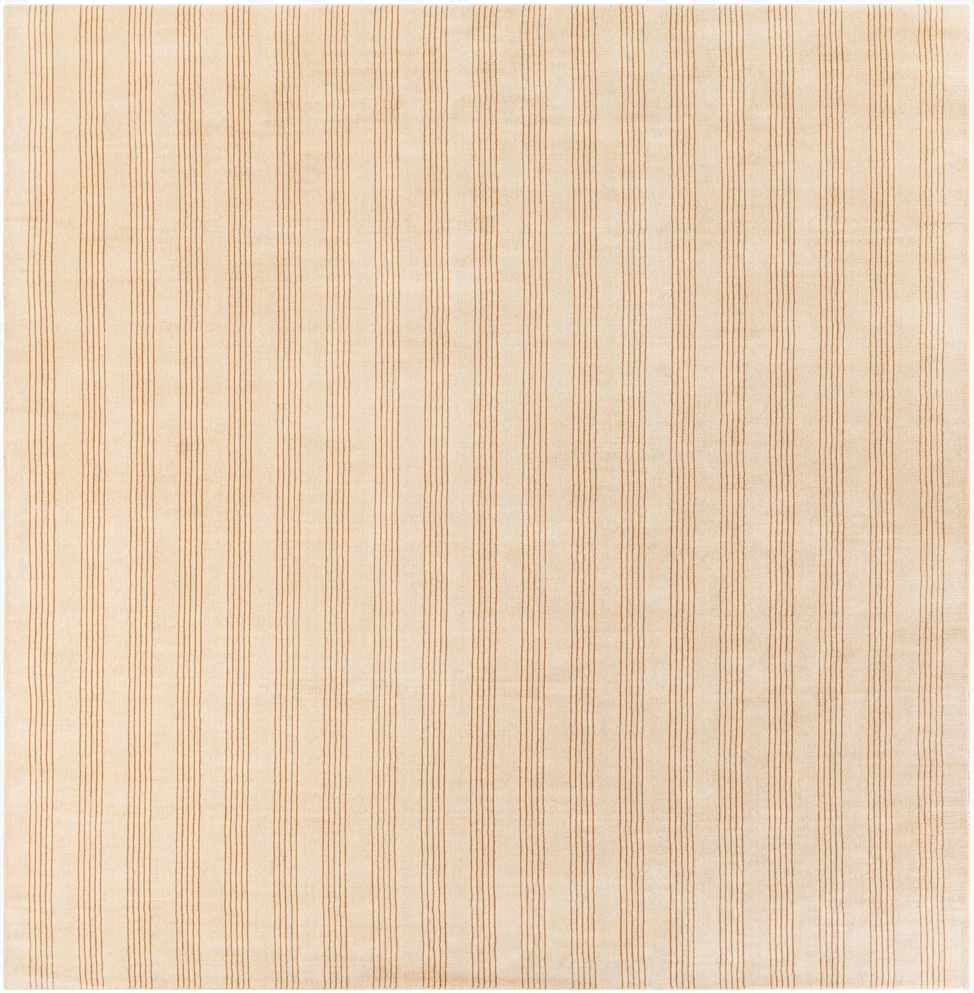  10' x 10' Jill Zarin Striped Wool Square Rug