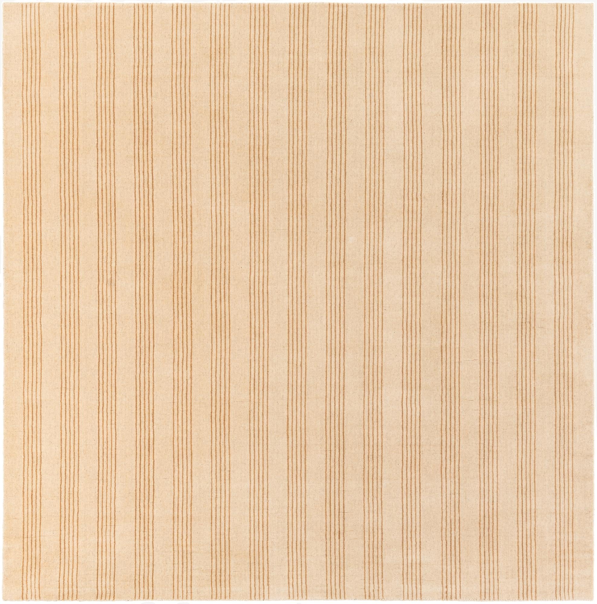  7' 10 x 7' 10 Jill Zarin Striped Wool Square Rug