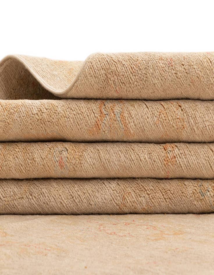 Detail image of  12' 9 x 12' 11 Kaizar Wool Square Rug