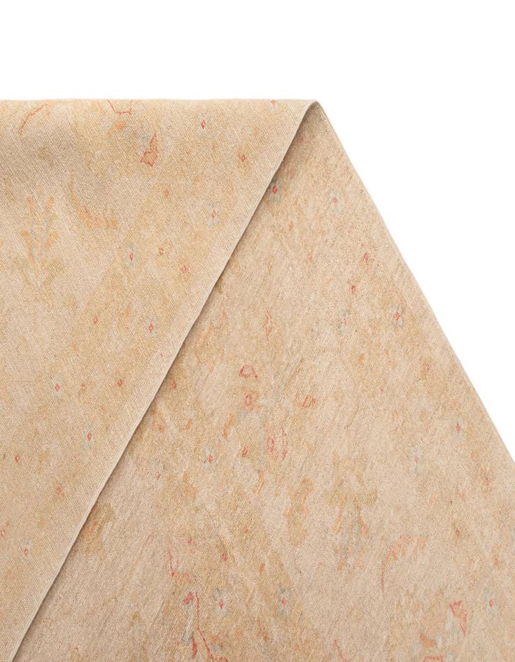 Detail image of  12' 9 x 12' 11 Kaizar Wool Square Rug