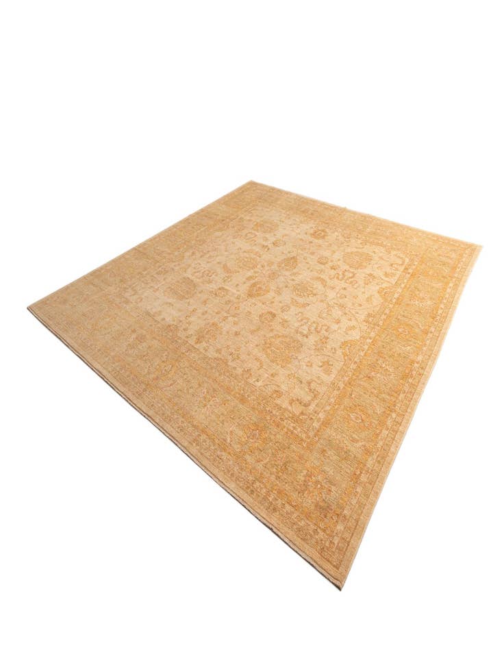 Detail image of  13' 1 x 13' 1 Kaizar Wool Square Rug