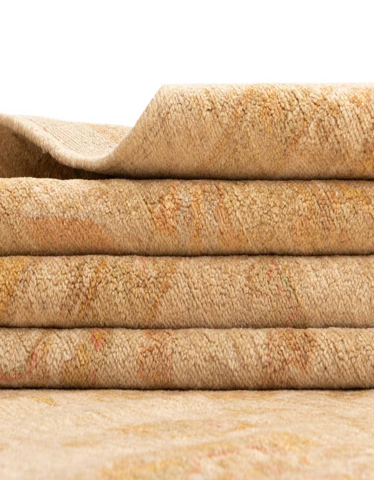 Detail image of  13' 1 x 13' 1 Kaizar Wool Square Rug