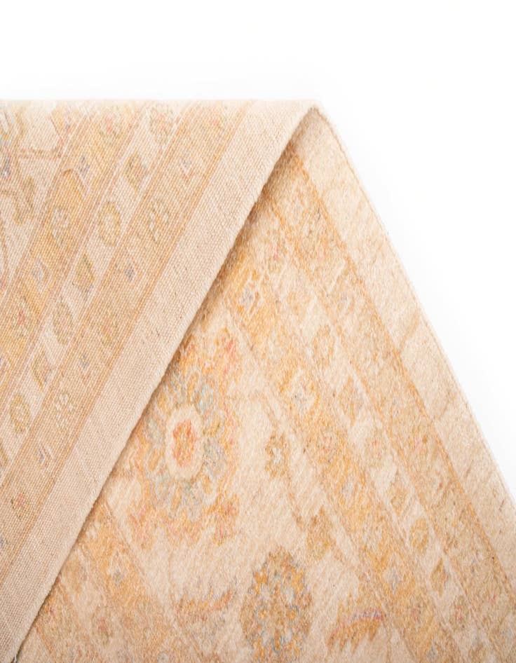 Detail image of  9' 7 x 9' 11 Kaizar Wool Square Rug