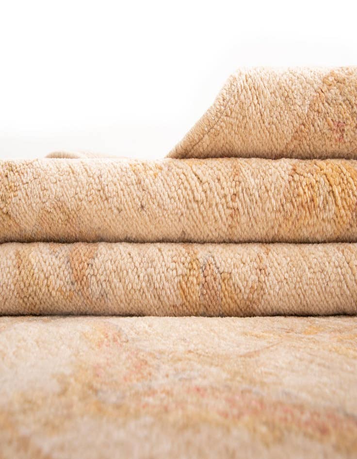 Detail image of  9' 7 x 9' 11 Kaizar Wool Square Rug