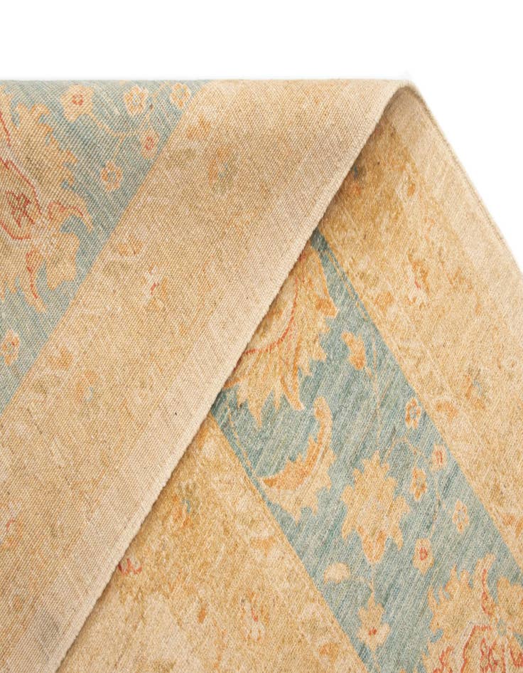 Detail image of  11' 5 x 11' 5 Kaizar Wool Square Rug