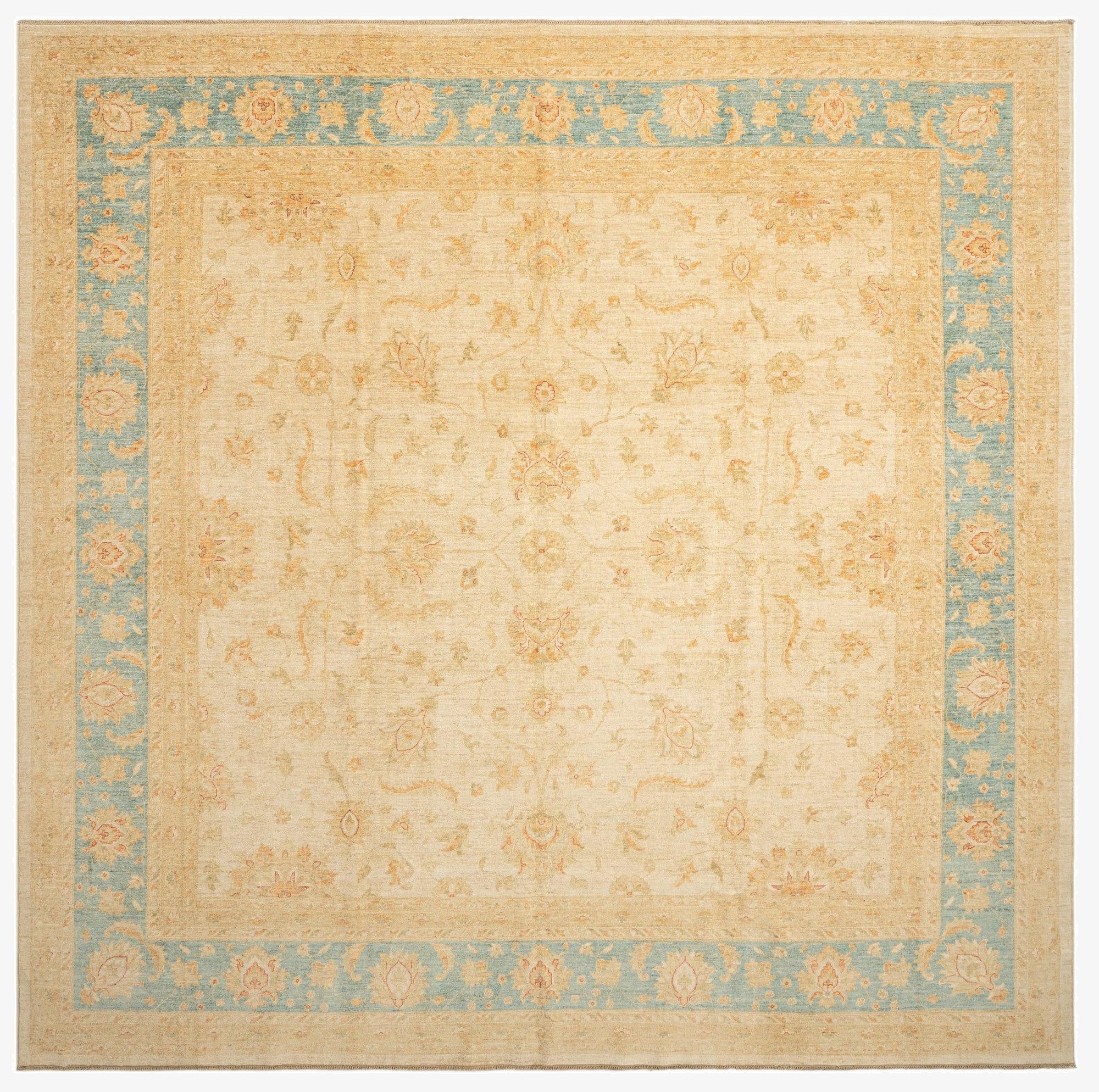  11' 5 x 11' 5 Kaizar Wool Square Rug
