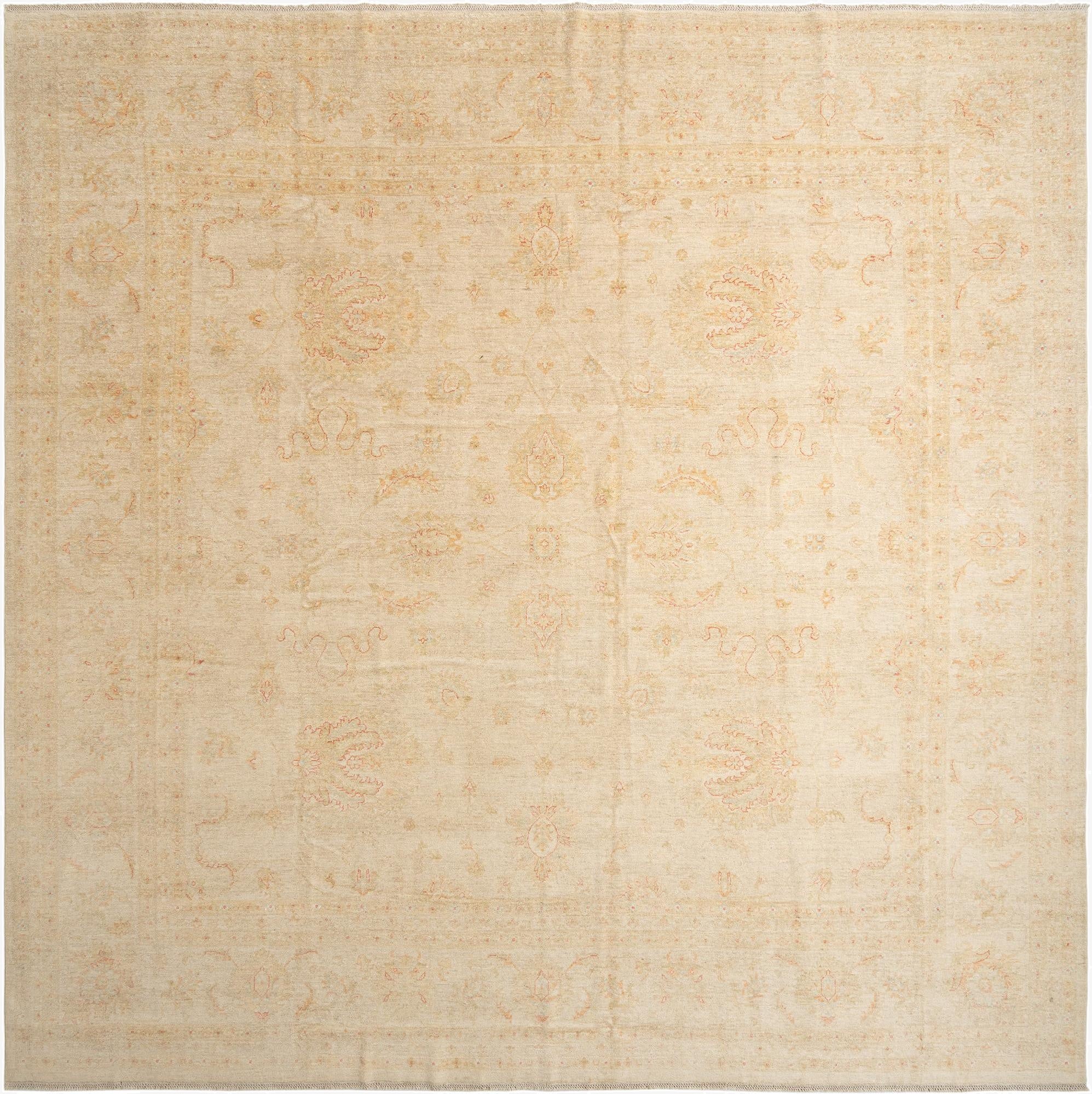  12' 9 x 12' 11 Kaizar Wool Square Rug