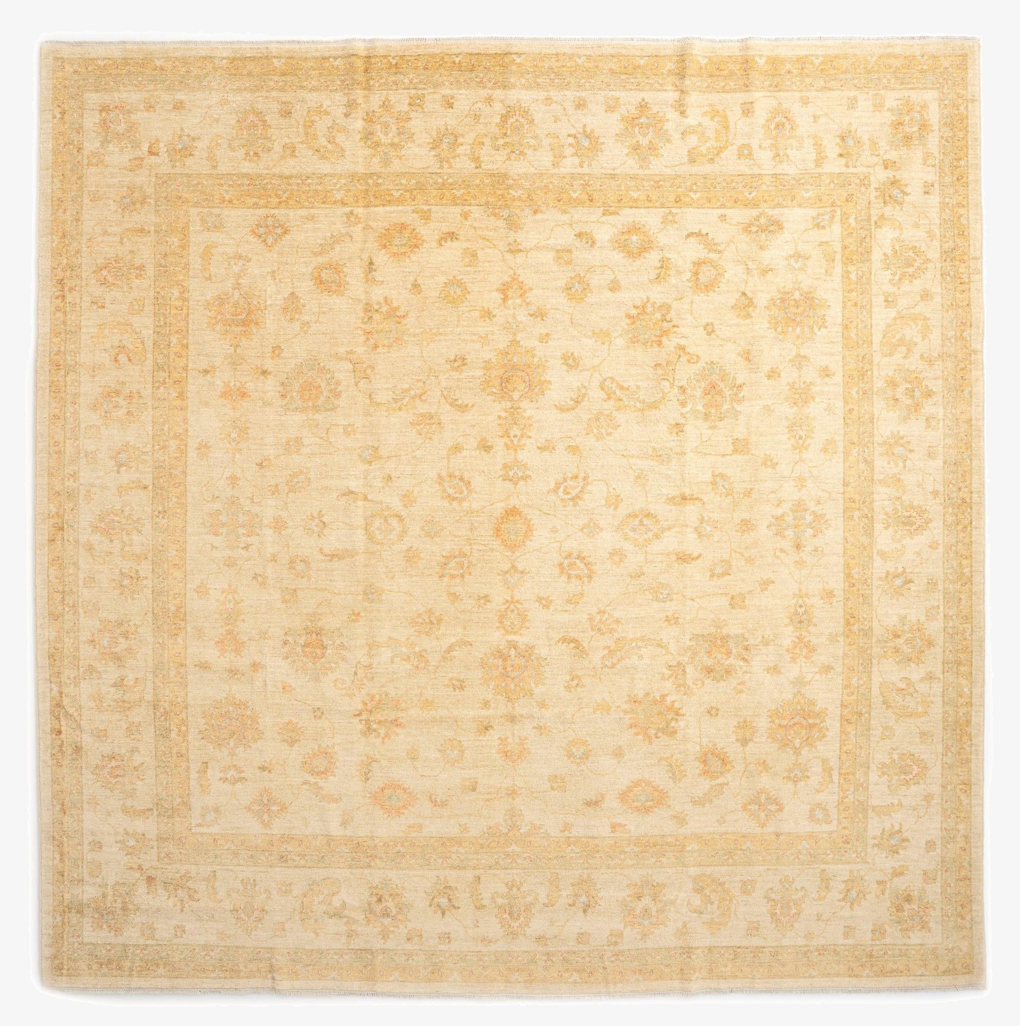  11' 3 x 11' 4 Kaizar Wool Square Rug
