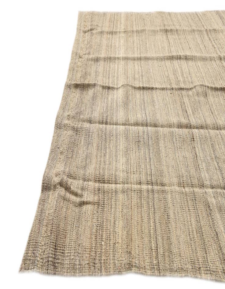 Detail image of  3' 10 x 3' 11  Hand Woven Kilim Modern Wool Square Rug