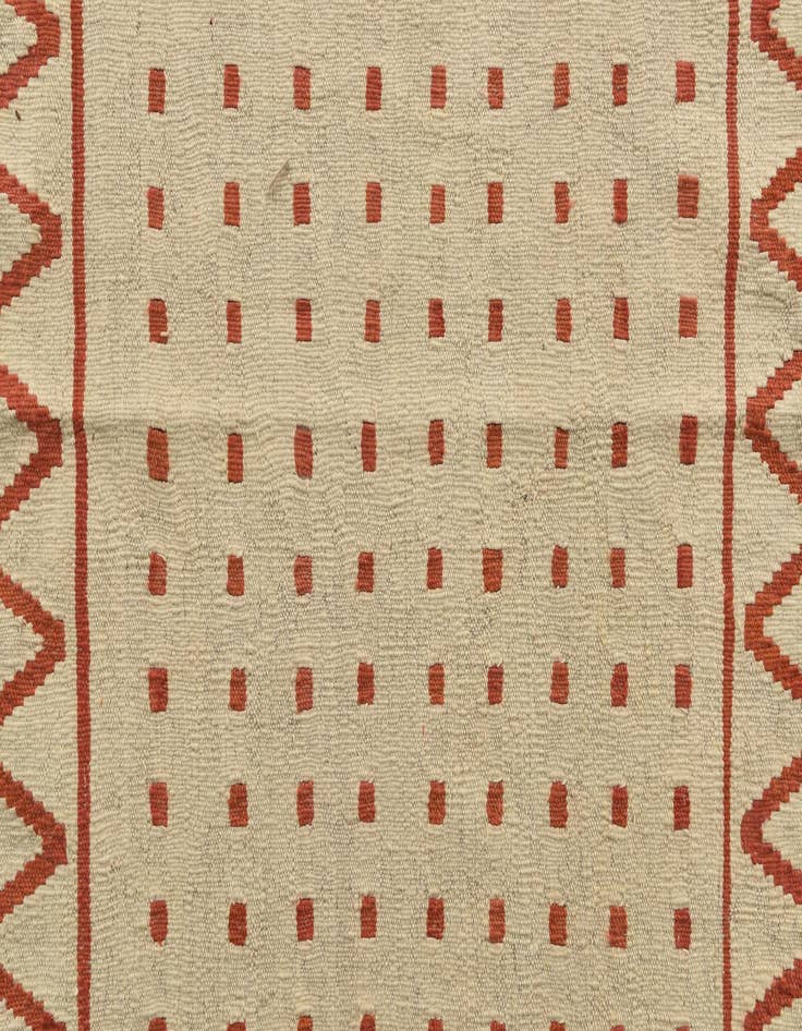 Detail image of  8' 7 x 9' 7  Hand Woven Kilim Modern Wool Square Rug