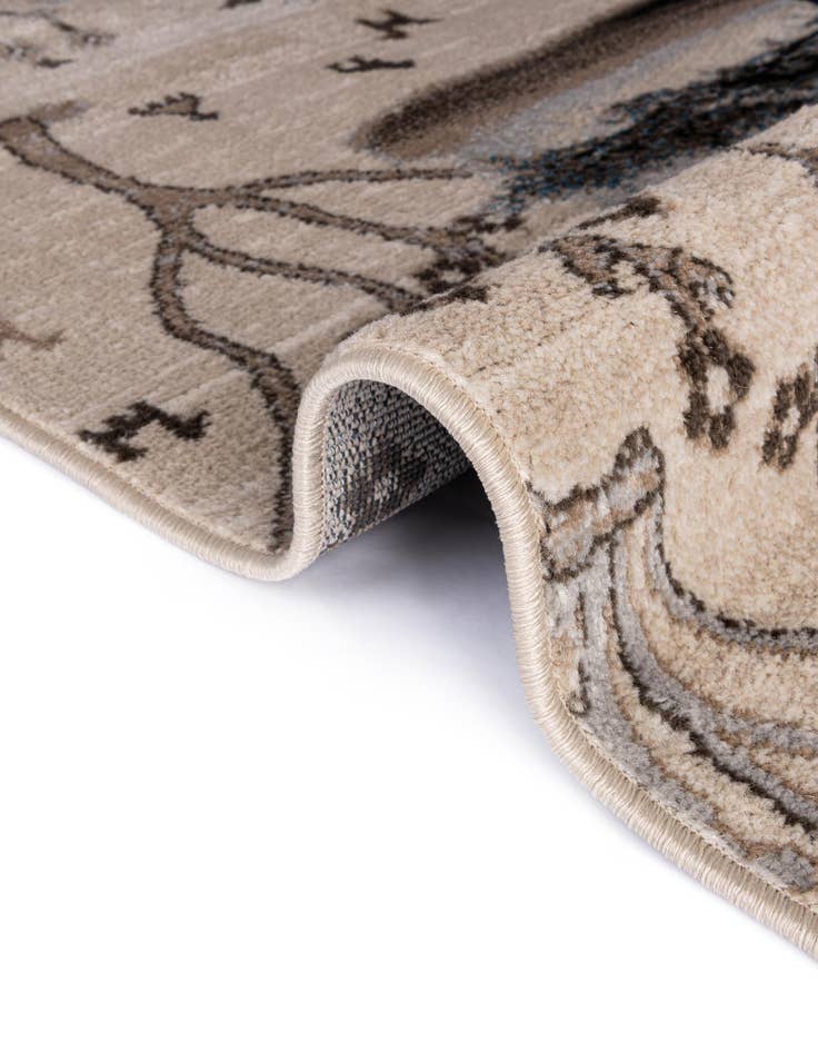 Detail image of  7' 10 x 7' 10 Laguna Square Rug