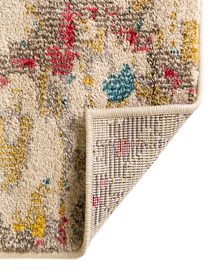 Detail image of  6' x 6'  Washable Mesa Square Rug