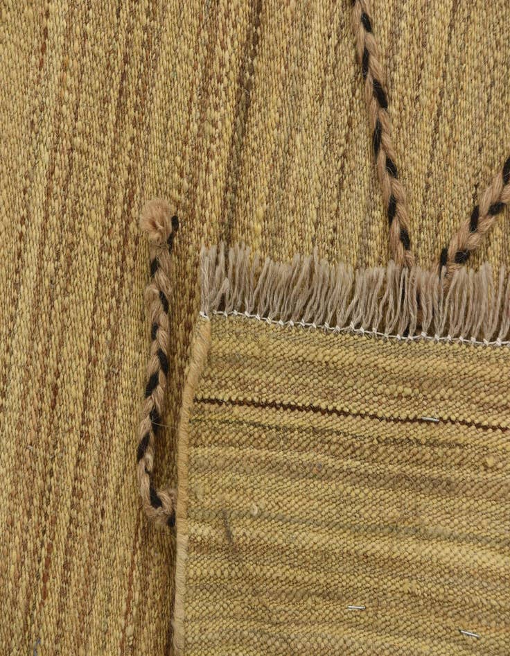 Detail image of  5' 6 x 6' 8  Hand Knotted Moroccan Wool Square Rug