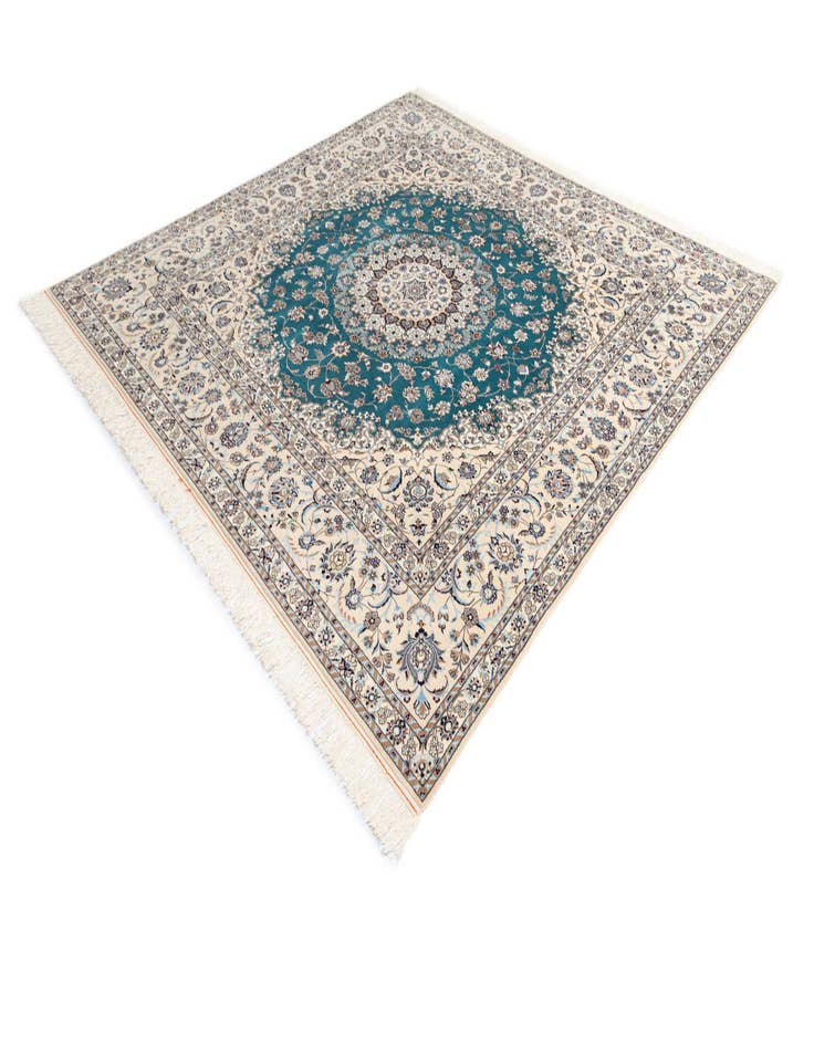 Detail image of  8' 5 x 8' 5 Nain Square Rug