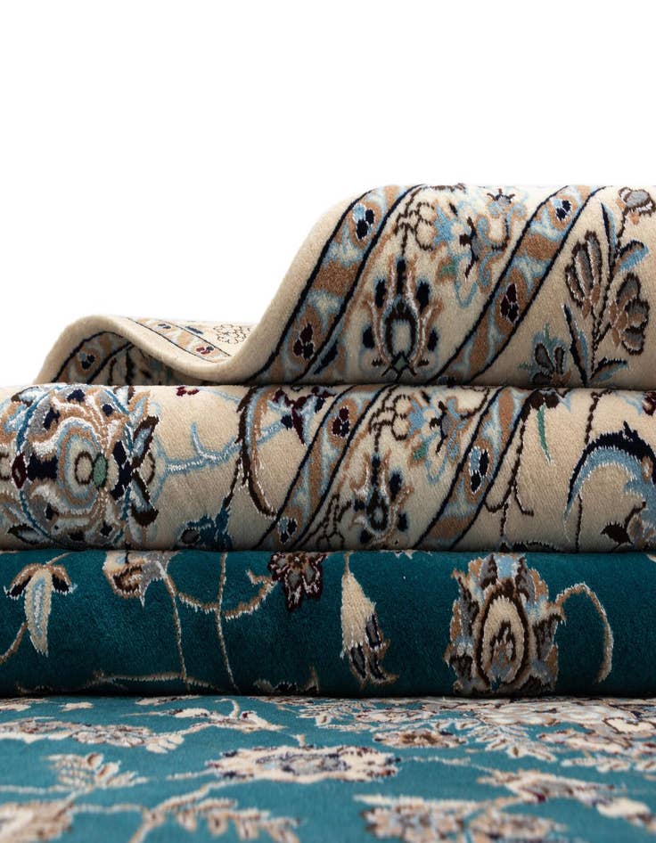 Detail image of  8' 5 x 8' 5 Nain Square Rug