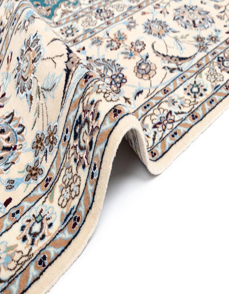 Detail image of  8' 5 x 8' 5 Nain Square Rug