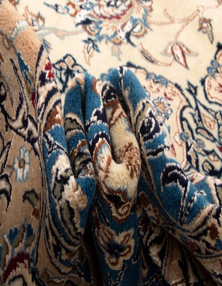 Detail image of  13' 3 x 13' 3 Nain Square Rug