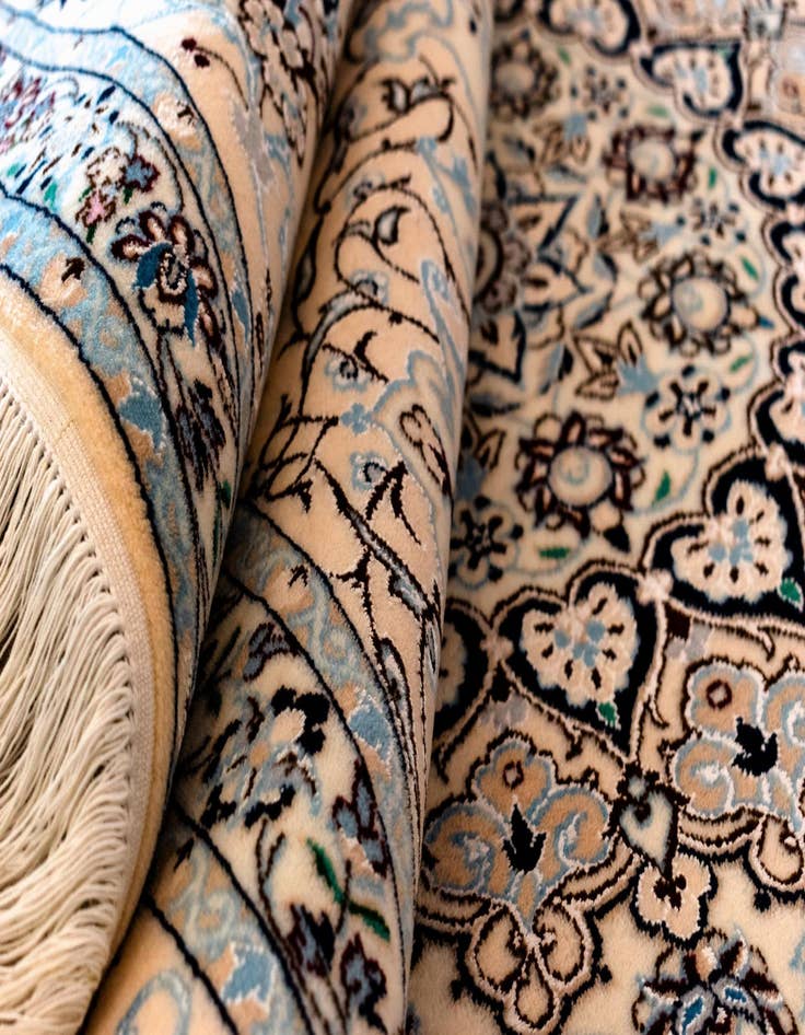 Detail image of  8' 3 x 8' 3 Nain Square Rug