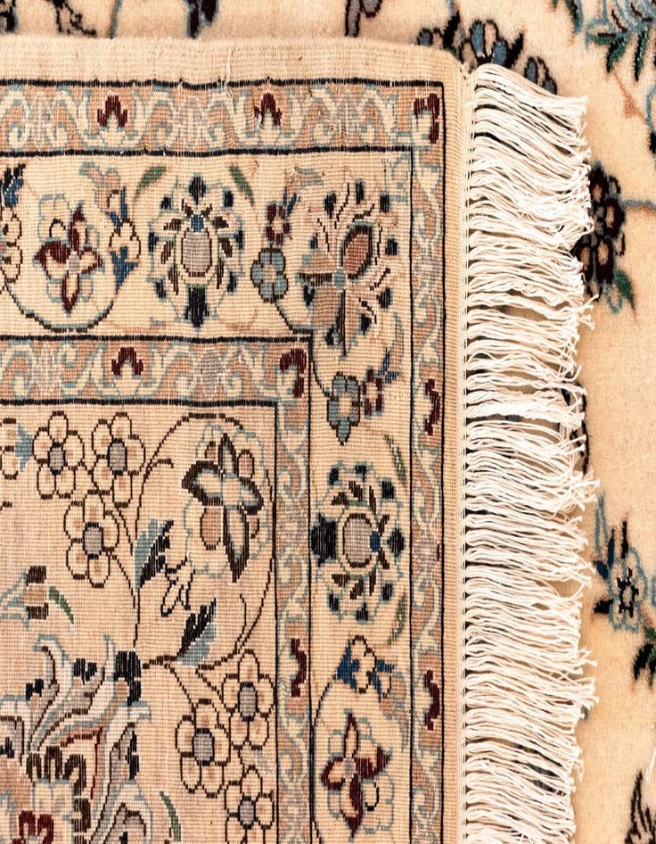 Detail image of  8' 4 x 8' 5 Nain Wool Square Rug