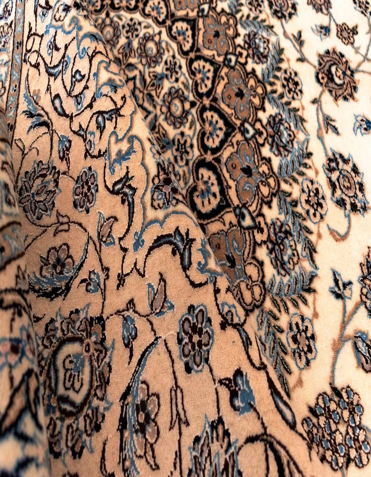 Detail image of  6' 7 x 6' 8 Nain Square Rug
