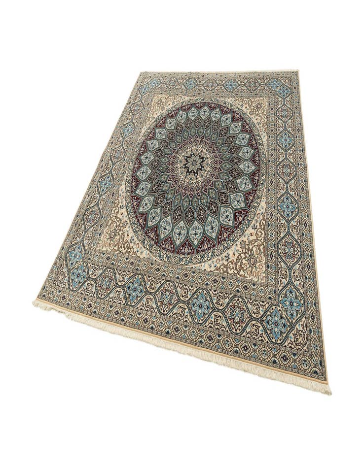 Detail image of  8' 6 x 8' 6 Nain Square Rug