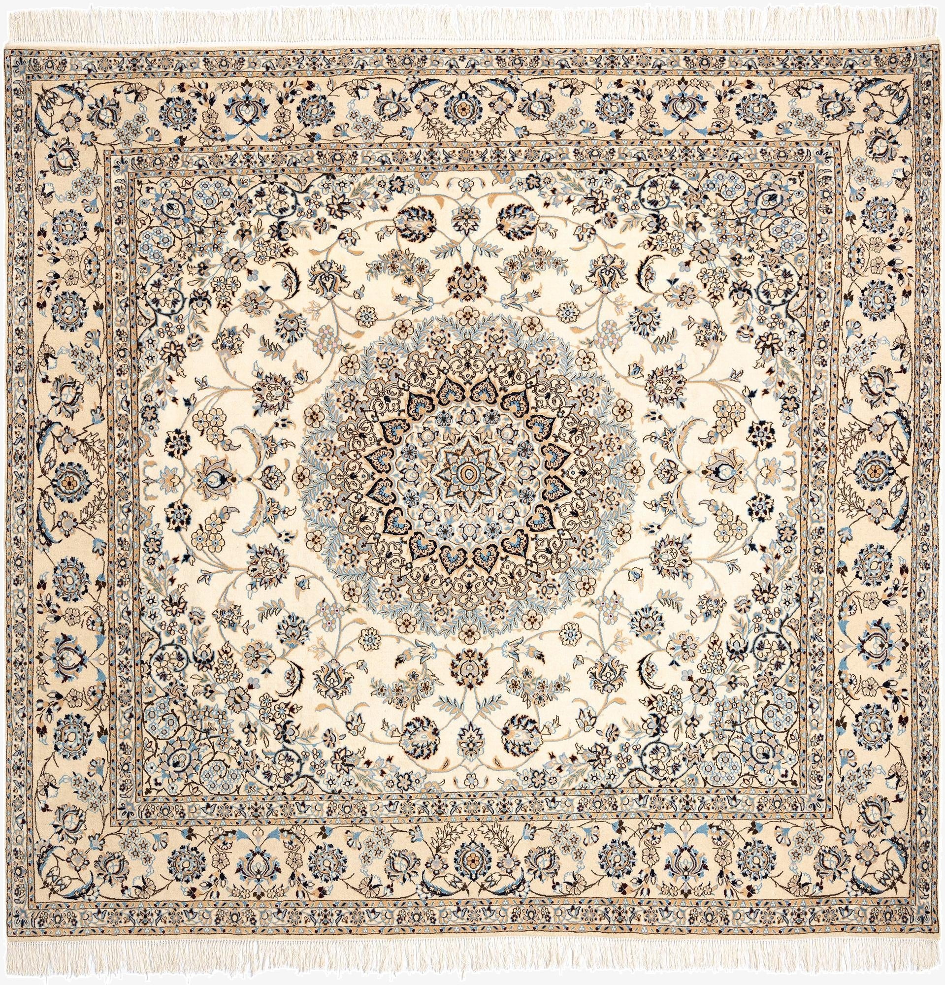  8' x 8' 3 Nain Square Rug